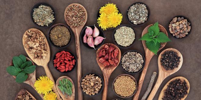 herbs and foods for liver detox, including dandelion